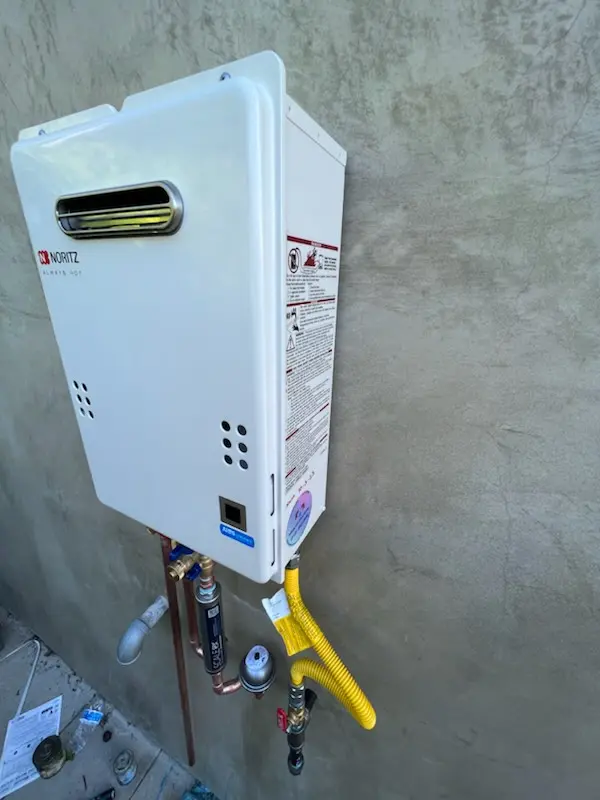 Tankless water heater installation for Bear Loop homes
